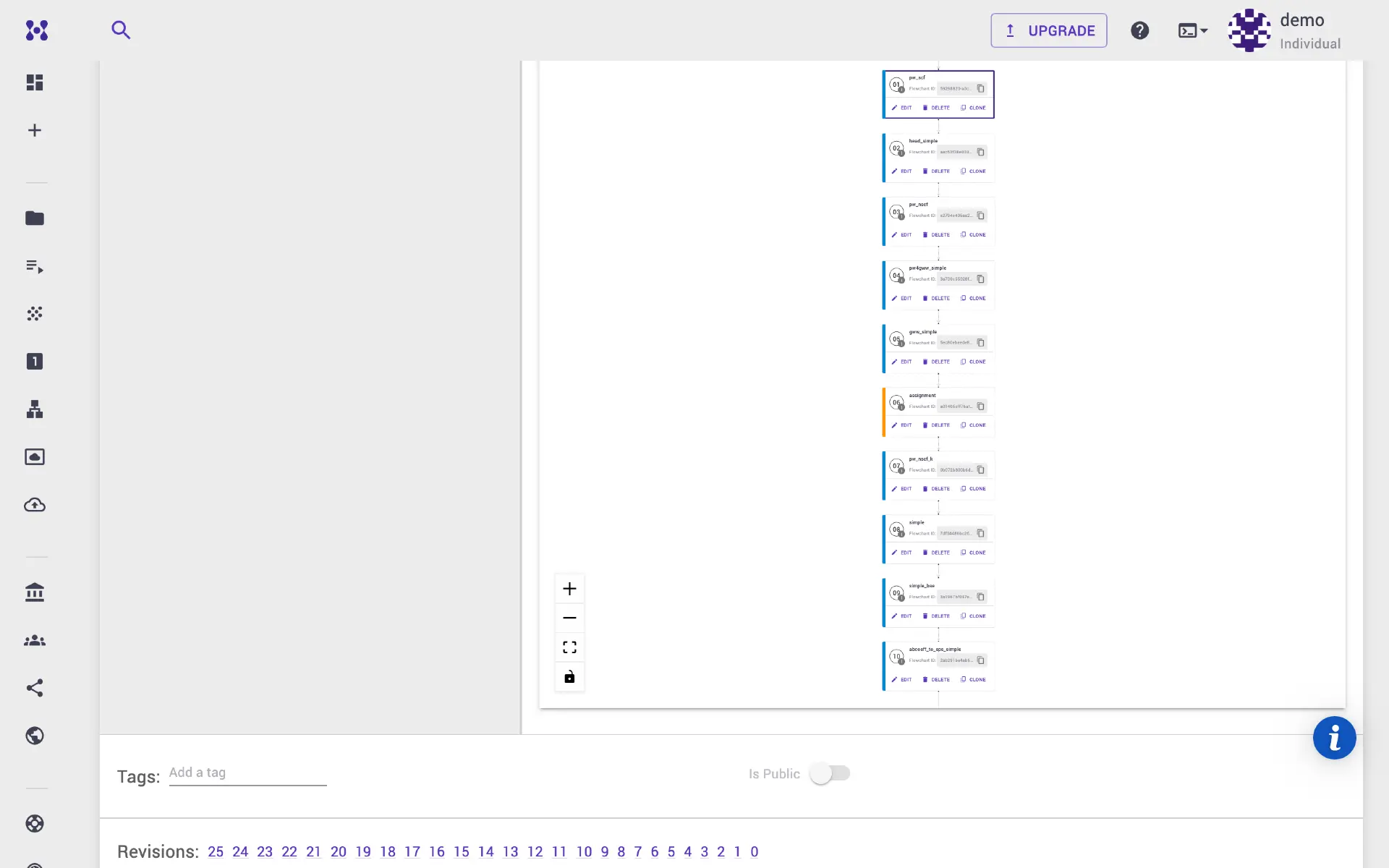 Simple.x full workflow steps